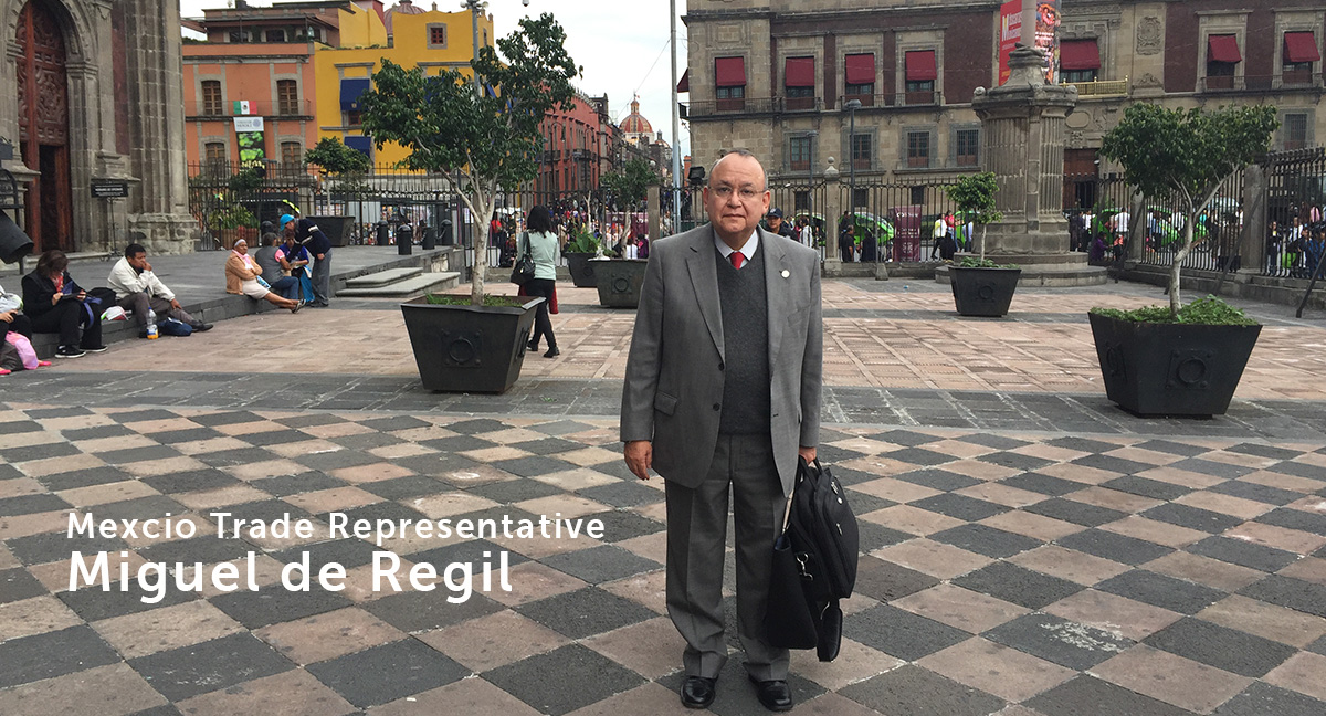 Migel de Regil, Delaware's trade rep in Mexico, start exporting to Mexico, mexico trade mission
