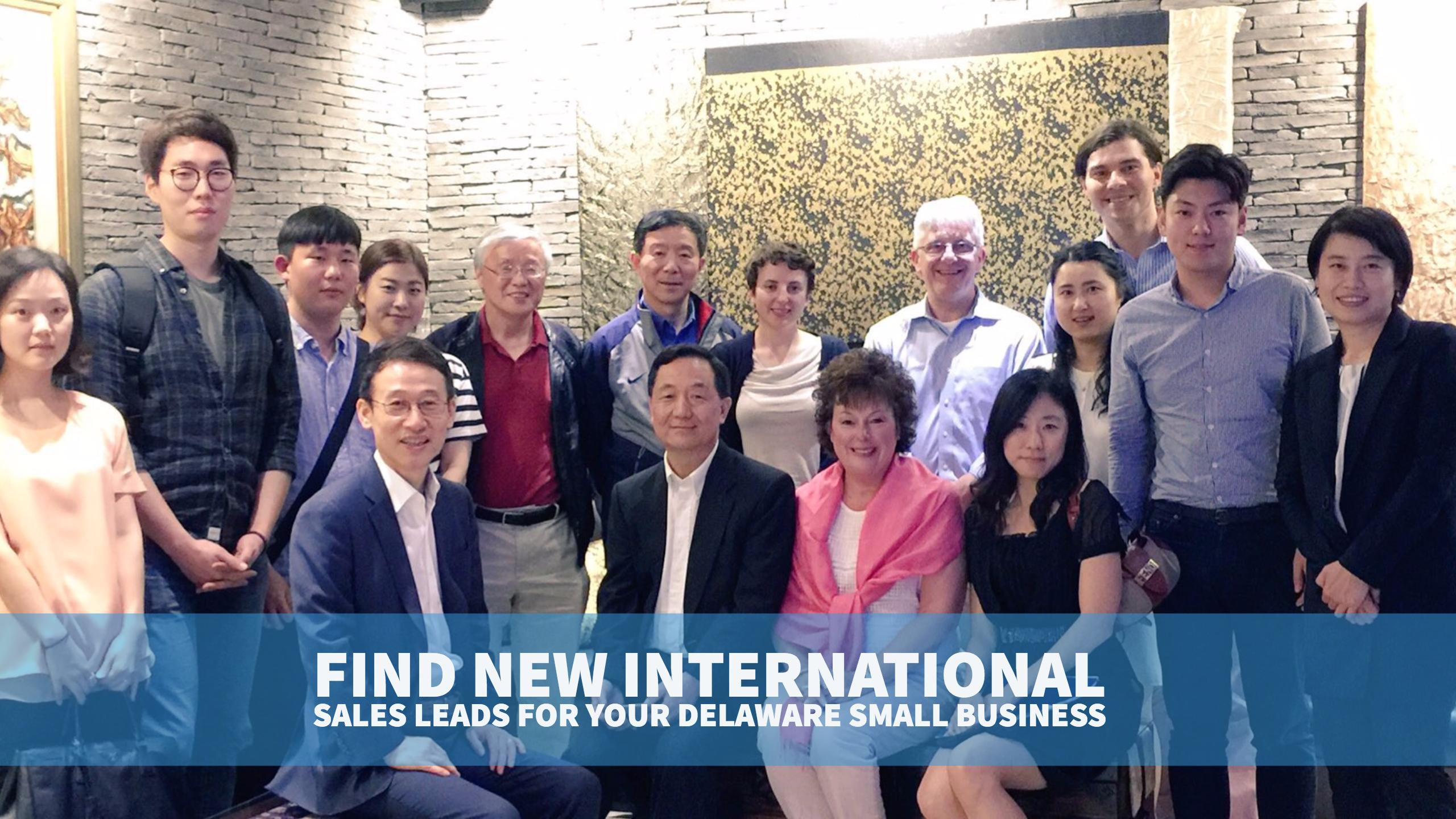 Find new international sales leads for your Delaware small business