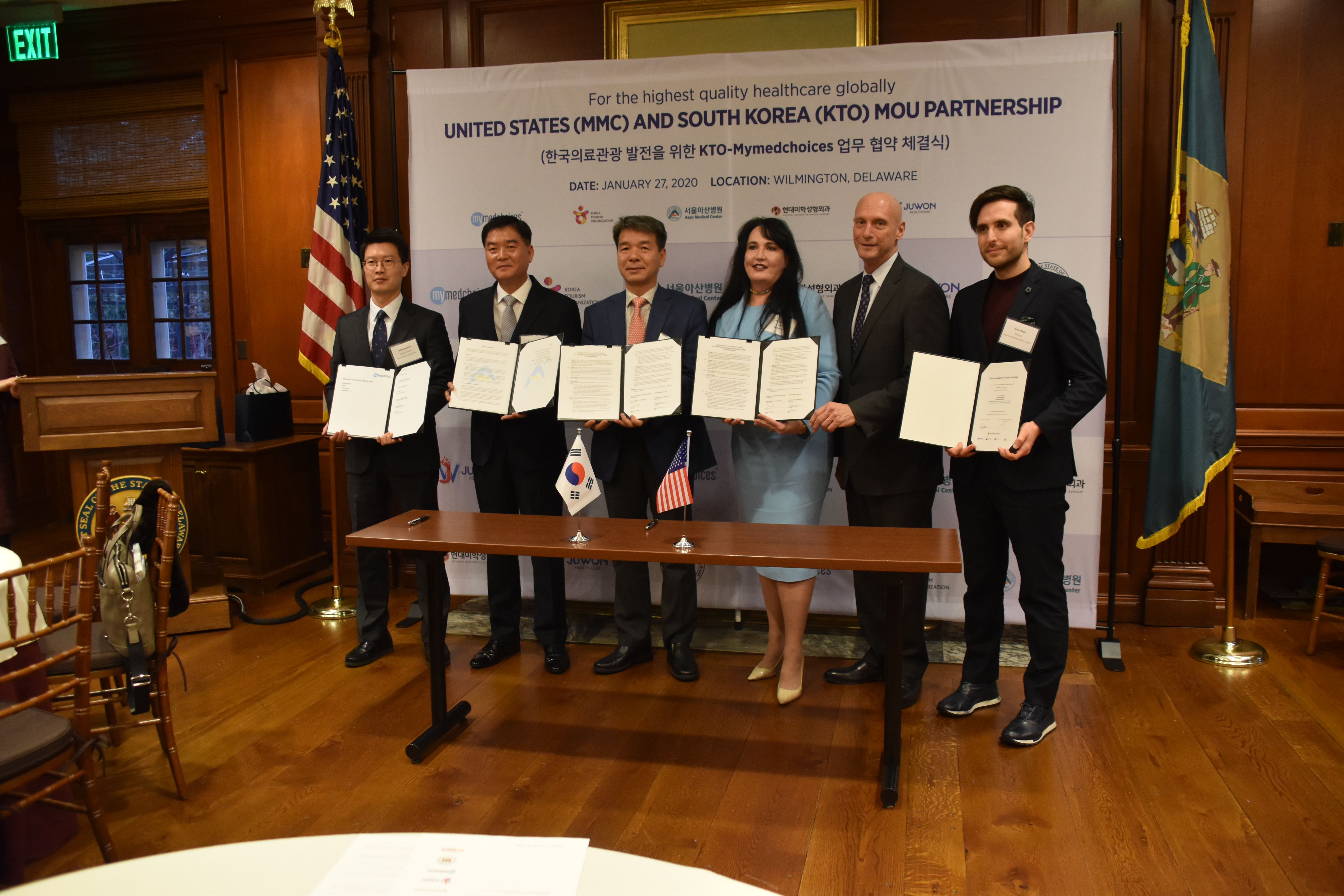 MOU signed between My Med Choices and Several Korean Organizations