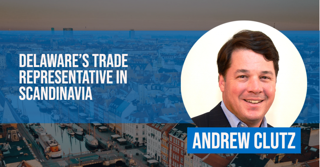 Andrew Clutz, Trade Rep in Scandinavia