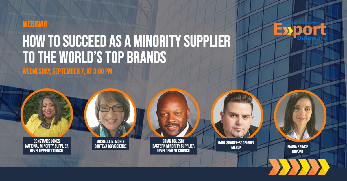Webinar: How to Succeed as a Minority Supplier to the World’s Top Brands