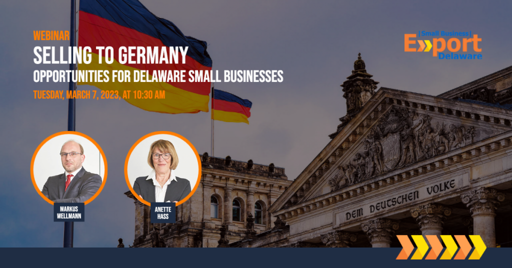Selling to Germany -- Webinar Header